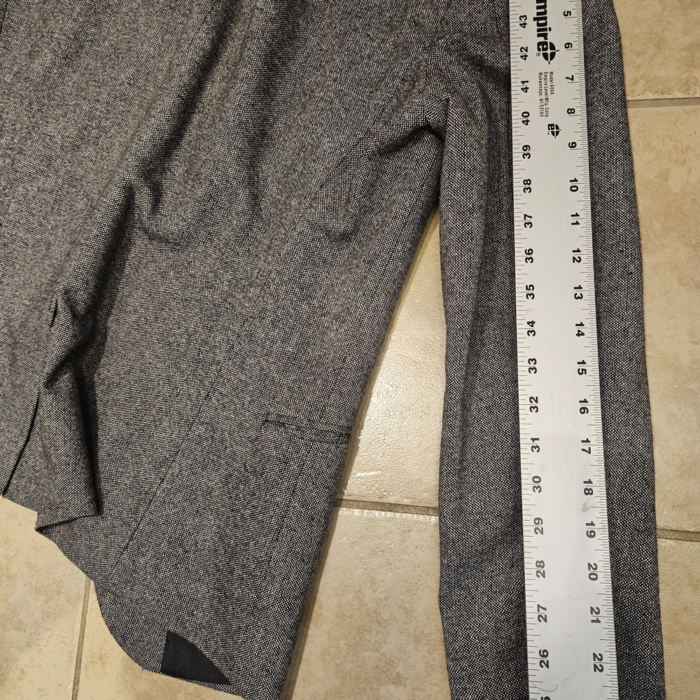 Men's H&M Tan Slim Fit Tweed Blazer Jacket Size 42R - Picture 11 of 16